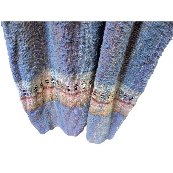 Handwoven Susan Neal Multicolor Boho Tunic Dress Women's Size S / M - Picture 5 of 7